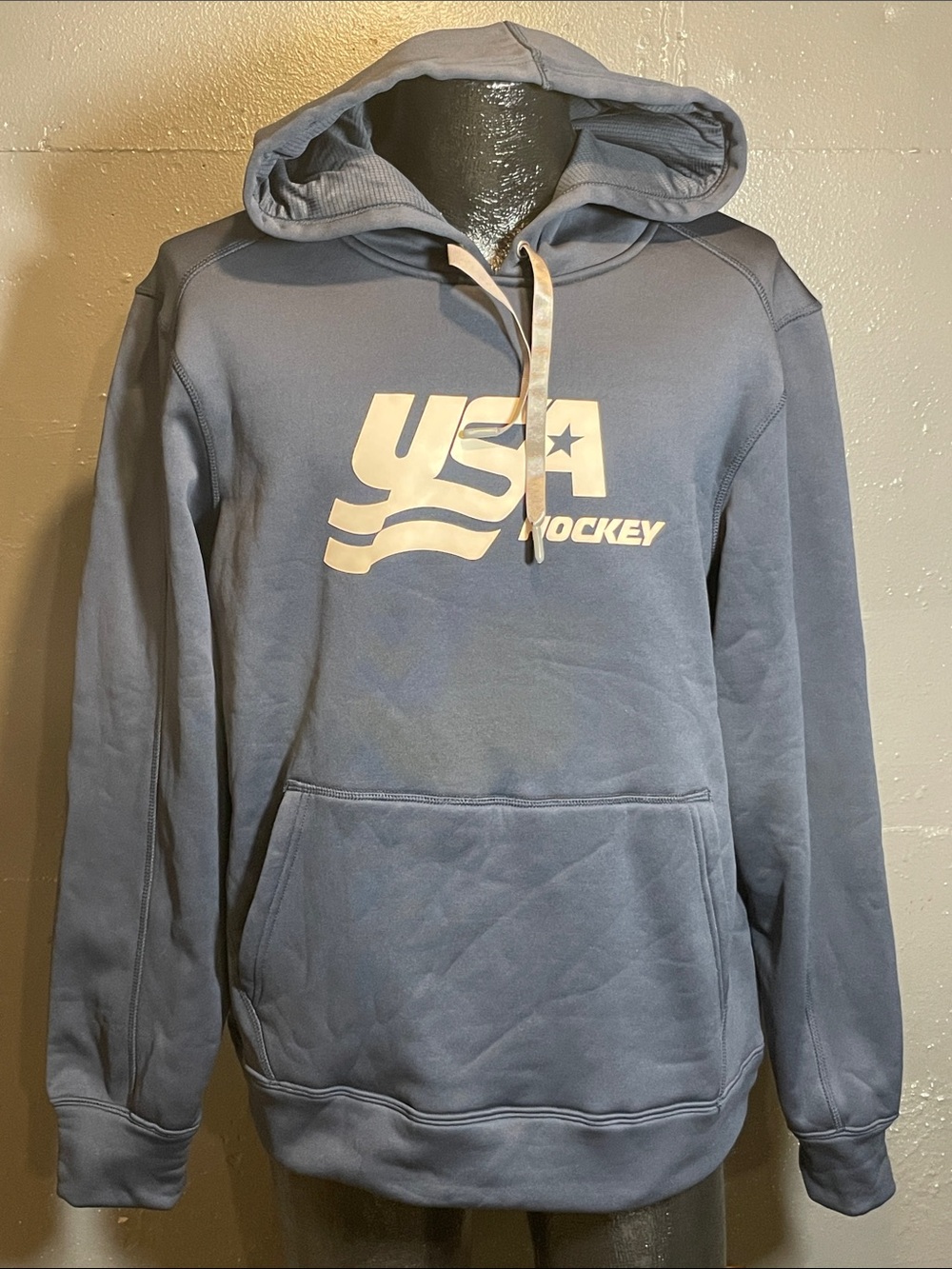 Logo Pullover Hoodie - Slate Blue